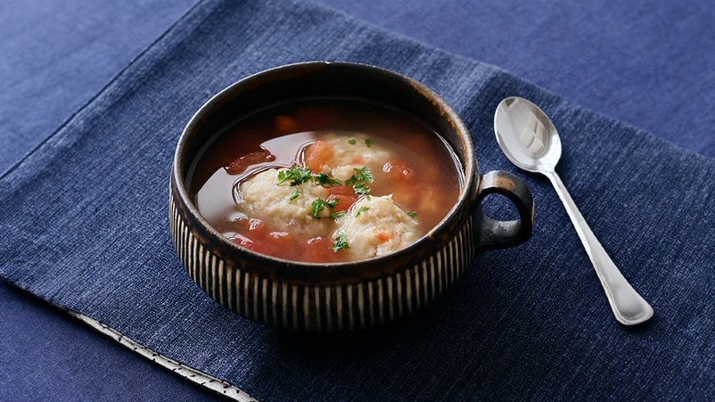 鶏団子トマトスープ